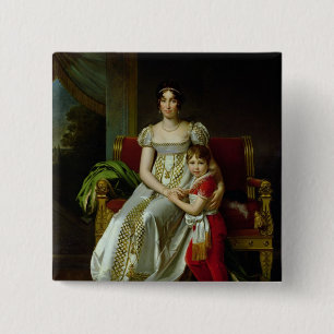 Hortense de Beauharnais und ihr Sohn Button