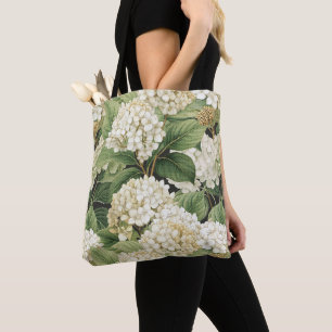 Hortensie Aquarell Blumen Boho Retro-Blumen