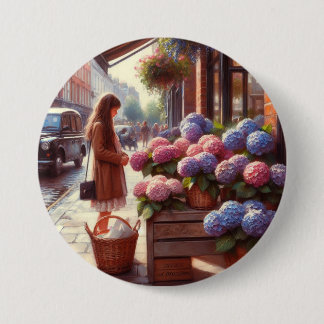Hortensie Button