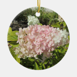 Hortensie Grandiflora Keramik Ornament