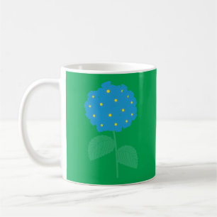 Hortensie Kaffeetasse