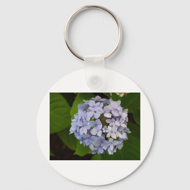 Hortensie Schlüsselanhänger (Vorderseite)