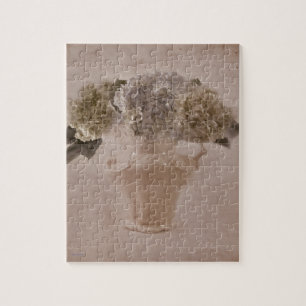 Hortensien in einer Vase Puzzle