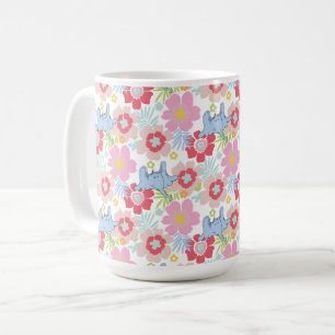 Horton hört A Who   Muster der Blume Pastel Kaffeetasse
