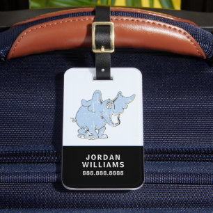 Horton hört ein Hu   Horton in Bedrängnis Gepäckanhänger