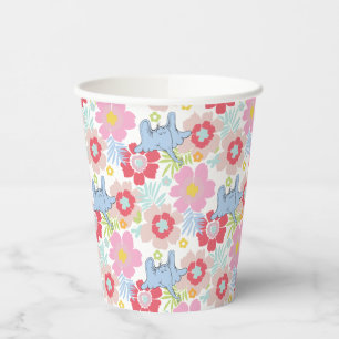Horton Hört Ein Hu Pastell-Blumenmuster Pappbecher