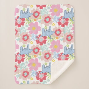 Horton hört ein Hu   Pastell-Blumenmuster Sherpadecke