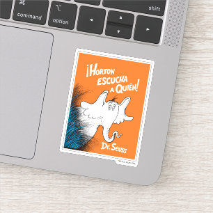 Horton hört einen Who! Spanisches Buchcover Aufkleber