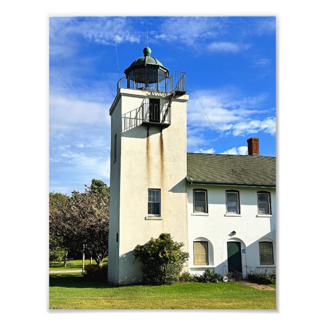 Horton Point Lighthouse, New York Foto Print (Vorne)