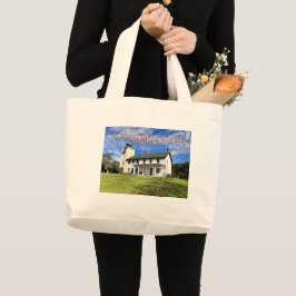 Horton Point Lighthouse New York Große Tote Bag Jumbo Stoffbeutel