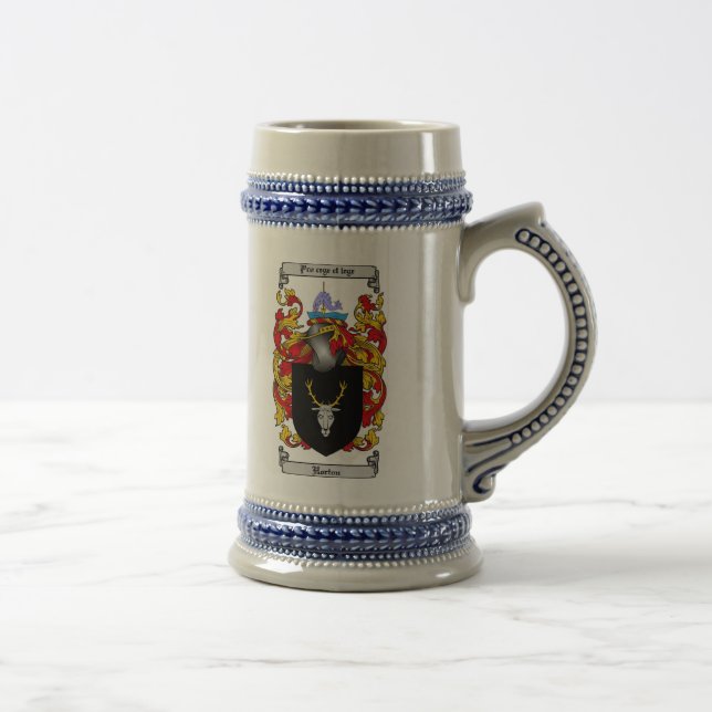 Horton Wappen Stein/Horton Wappen Stein Bierglas (Rechts)