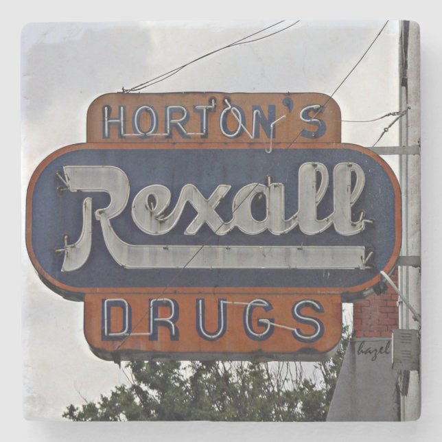Horton's Rexall Drugs, Athen, Georgien Untersetzer (Vorderseite)