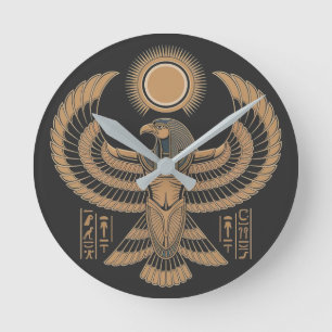 Horus, Auge der Sonne Runde Wanduhr