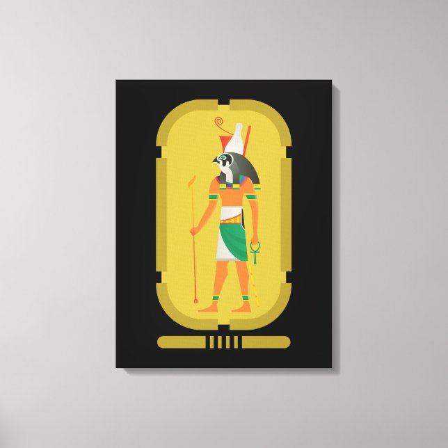 Horus Canvas Print Leinwanddruck (Vorderseite)