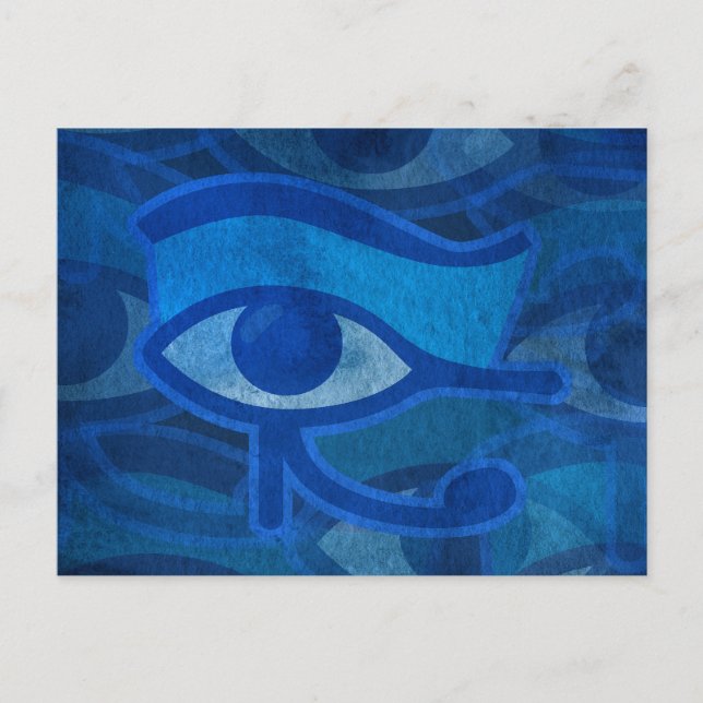 Horus Eye Postcard Postkarte (Vorderseite)