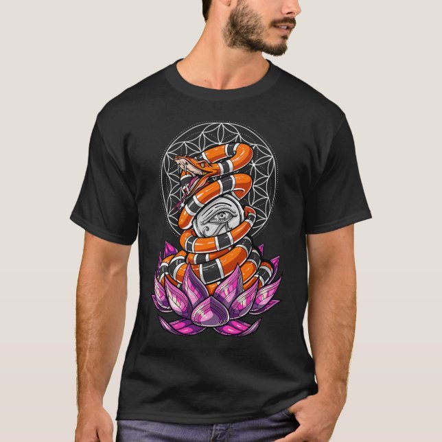 Horus-Lotus T-Shirt (Vorderseite)
