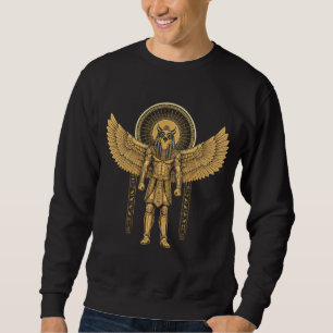 Horus mit Sonnenscheibe Sweatshirt