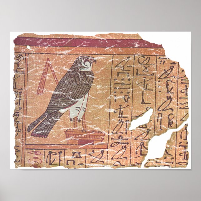 Horus spricht mit Osiris Poster (Vorne)