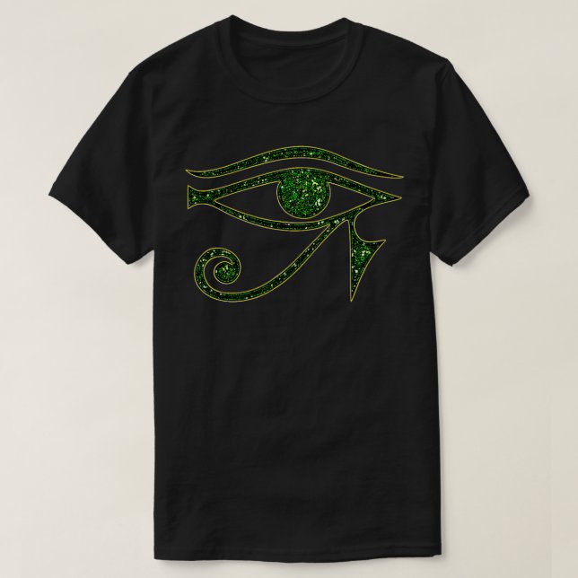 Horusauge, ägyptisch, Schutzsymbol, Glück C T-Shirt (Design vorne)