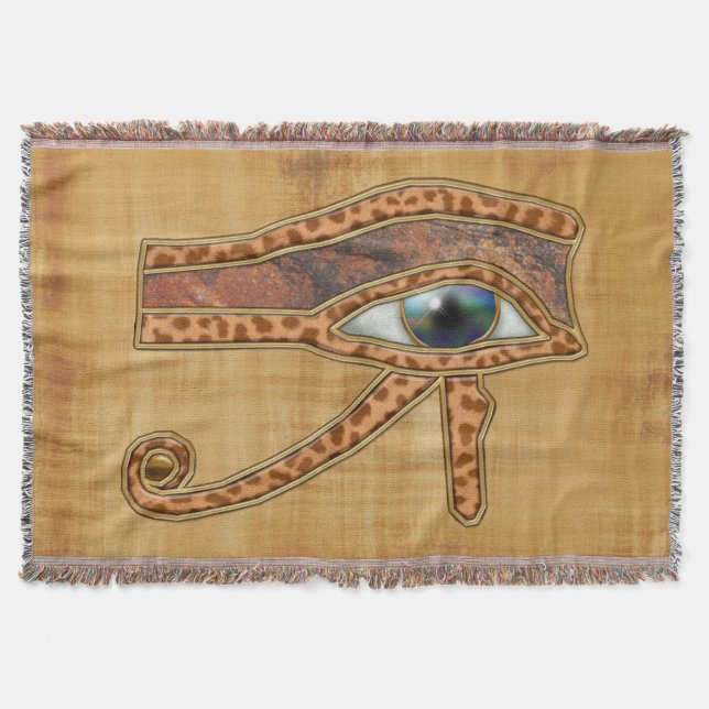 Horusauge, antiker ägyptischer Wadjet Decke (Vorderseite)