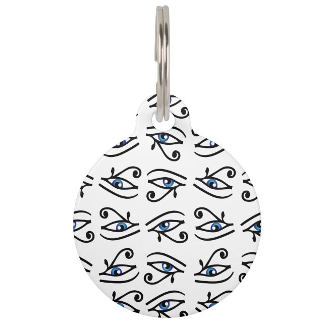 Horusauge oder Wadjet Haustiermarke (Vorderseite)