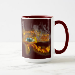 Horusauge Tasse der alten ägyptischen Kunst