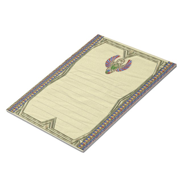 Horusskarab-Auge Notizblock (angewinkelt)