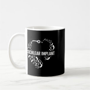 Hörverlust Aufklärungs Liebe Cochlea-Implantat Asl Kaffeetasse