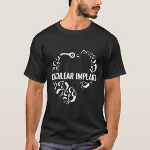 Hörverlust Aufklärungs Liebe Cochlea-Implantat Asl T-Shirt