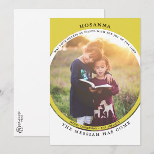 Hosanna-Fotokarte Karte