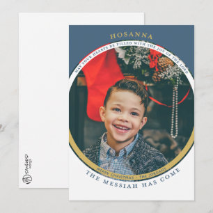 Hosanna-Fotokarte Karte