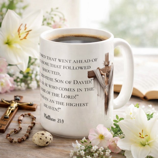 Hosanna in der Höhe Kaffeetasse (Von Creator hochgeladen)