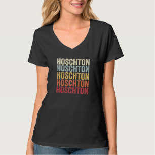 Hoschton Georgia Hoschton GA Retro Vintager Text T-Shirt