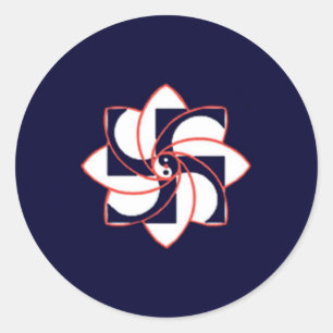 HOSH-Sticker Runder Aufkleber