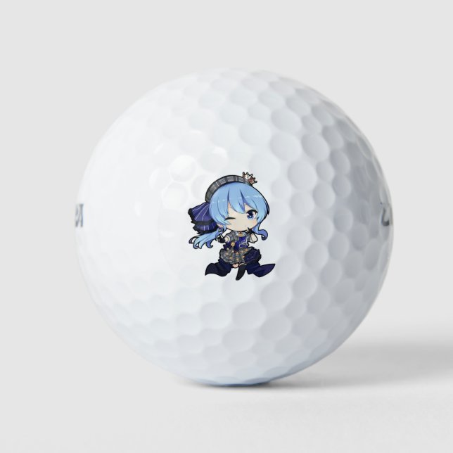 Hoshimachi Suisei (星 街 す い せ い) Golfball (Vorderseite)