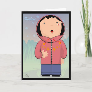 Hoshini Grueting Card Karte