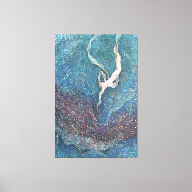 Hoshizora-Hiten: Celestial Flight through the Star Leinwanddruck (Vorderseite)