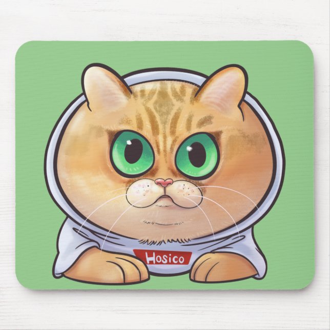 Hosico-Cartoon Mousepad (Vorne)