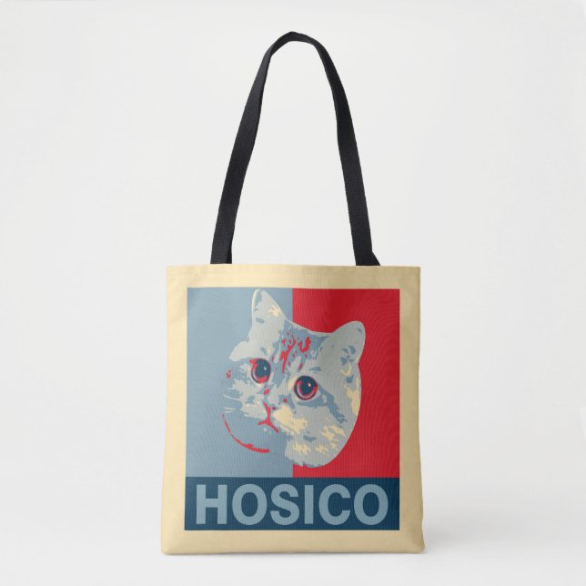 Hosico - Red Blue Illustration (Vorderseite)
