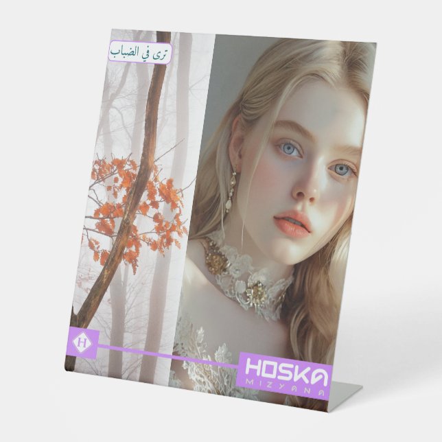 HOSKA SOCKELSCHILD (Vorderseite)