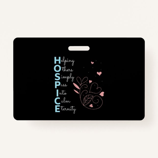 Hospice Nurse Ausweis (Vorderseite)