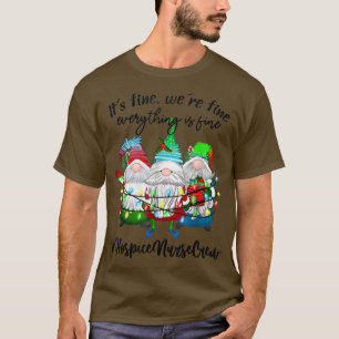 Hospice Nurse Crew Die Schweizer Krankenschwester  T-Shirt