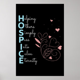 Hospice Nurse Poster