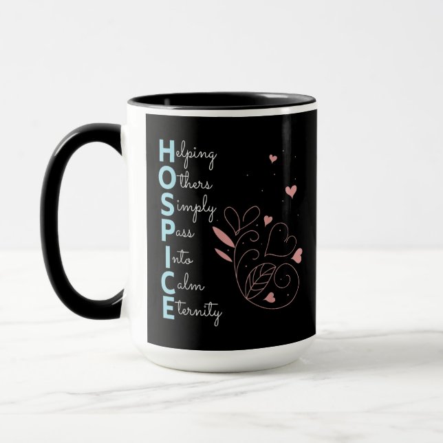 Hospice Nurse Tasse (Links)