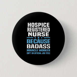 Hospice Registered Nurse Button