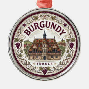 Hospices de Beaune Frankreich Ornament Aus Metall