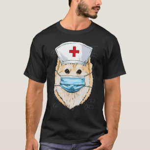 Hospital Spitz ER Nurse LPN RN Nurse Life Hund T-Shirt