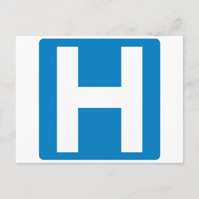 Hospital Zone Postkarte (Vorderseite)