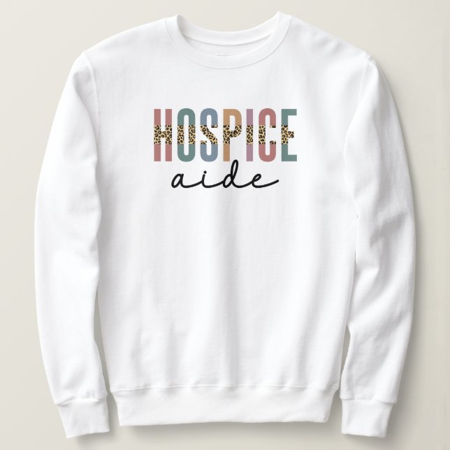 Hospitalhilfe | Pflege von Hospice | Krankenhausve Sweatshirt (Design vorne)