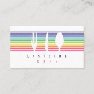 Hospitality Restaurant Café Koch Business Card Visitenkarte